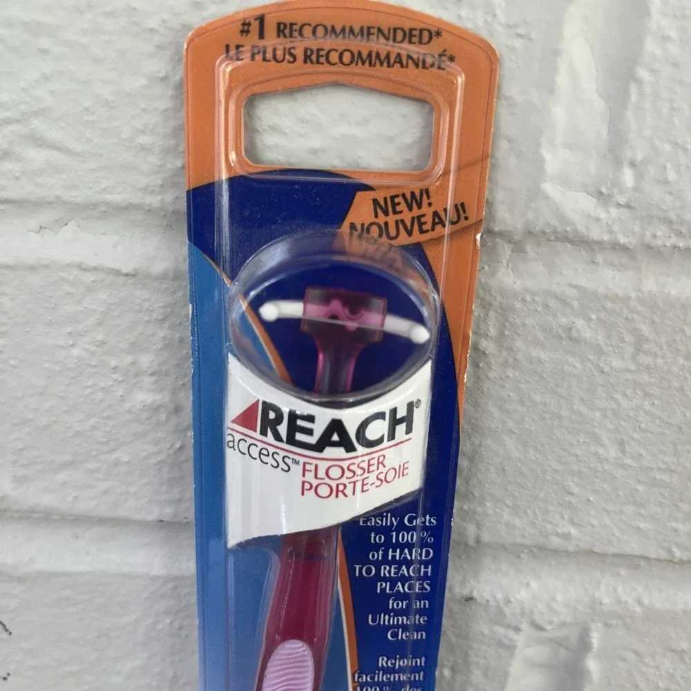 2005 Reach Access Flosser With 4 Refills New Discontinued Johnson & Johnson